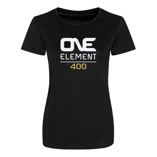 One Element - 400 Club - Ladies Smooth Wicking T-Shirt Thumbnail